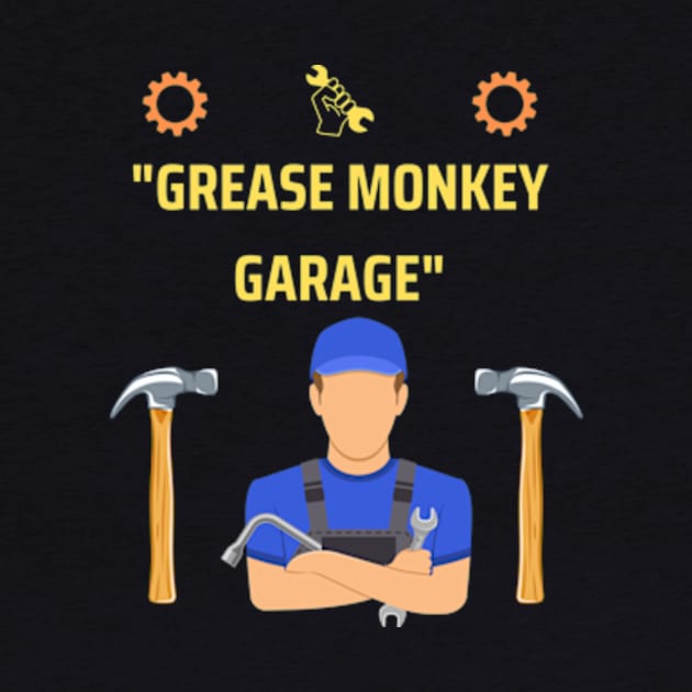 Grease Monkey Garage Mechanic gifts by ARTA-ARTS-DESIGNS